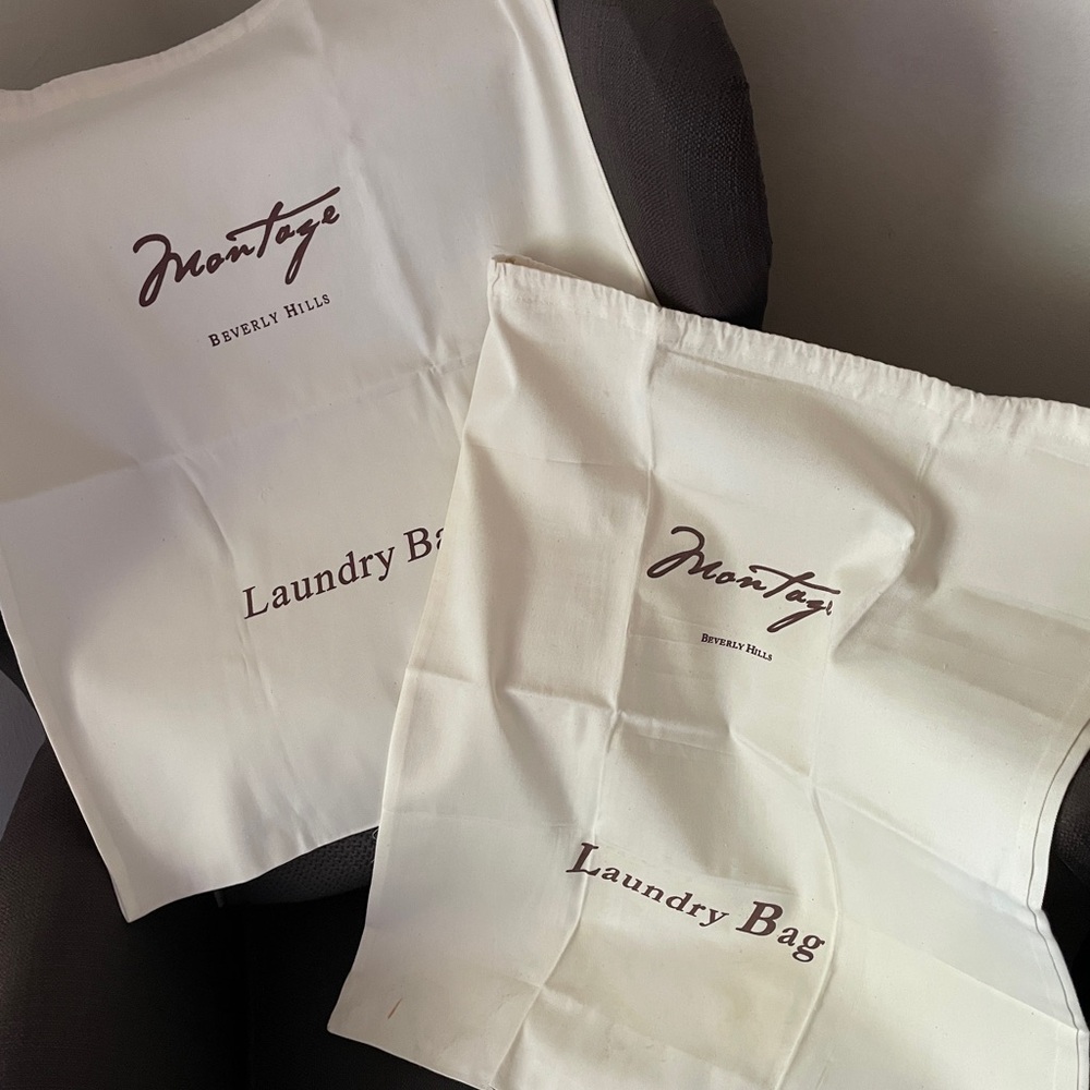Cream Laundry Bag